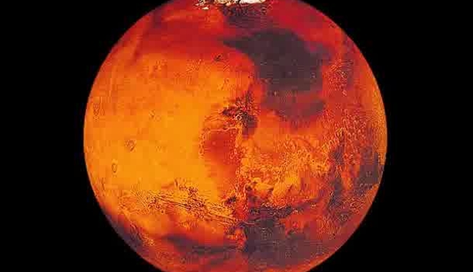  Suhu Rata-Rata Planet Mars adalah -45 Derajat Celcius [ Image Source ]