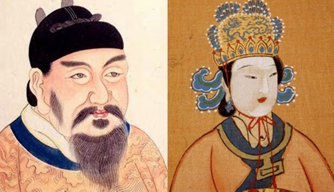 Kaisar Taizong dan Wu Zetian [ Image Source ]