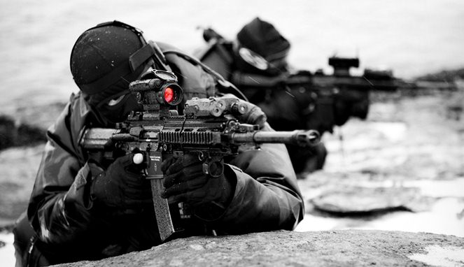 Designated marksman Navy SEAL [Image Source]