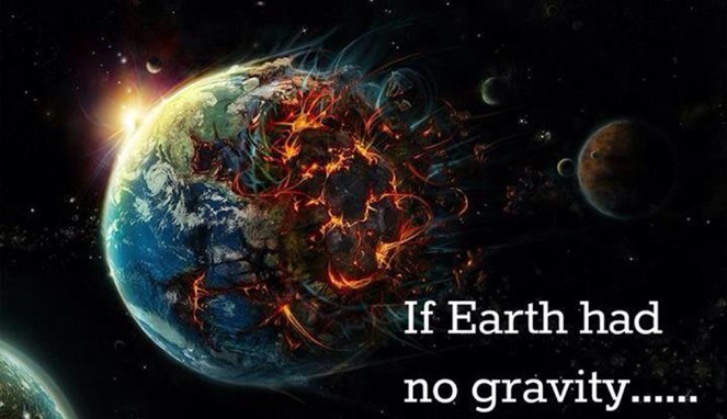 Jika gravitasi Bumi hilang [Image Source]