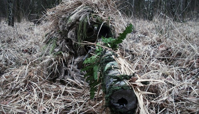 Kemampuan Ghillie Suit sniper [Image Source]