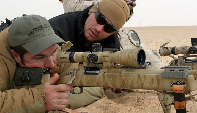 Latihan para sniper [Image Source]