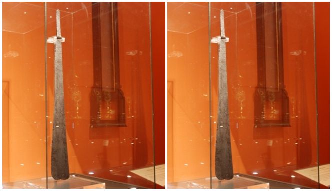 Replika pedang Simon Petrus [Image Source]