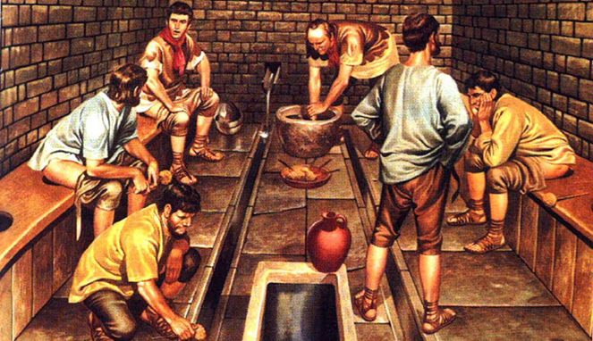 Sanitasi buruk juga jadi penyebab tifus di Romawi kuno [Image Source]