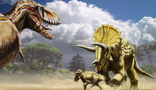 T-Rex versus Triceratops [Image Source]