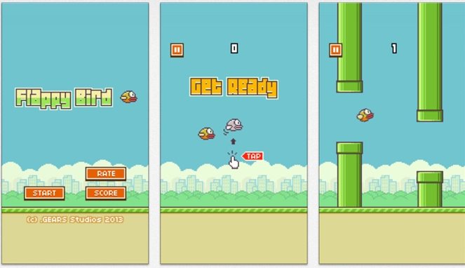 Game Flappy Bird yang bisa bikin emosi [image source]