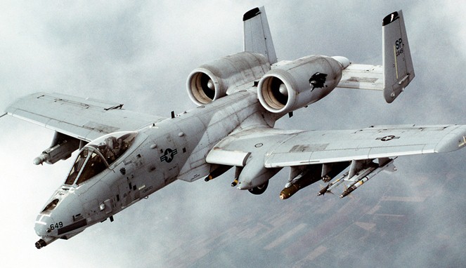 Kecepatan A-10 Warthog [Image Source]