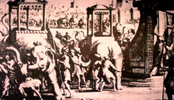 Mahirnya para sultan mengendarai gajah [Image Source]