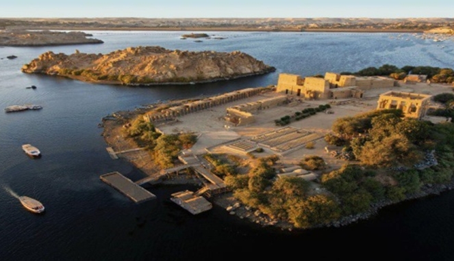 Pembangunan wisata dan resort di sekitar Sungai Nil dan Bendungan Aswan [image source]
