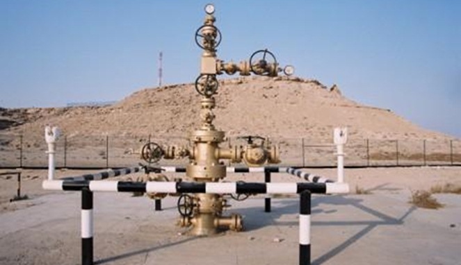 Tambang minyak Qatar pertama [Image Source]