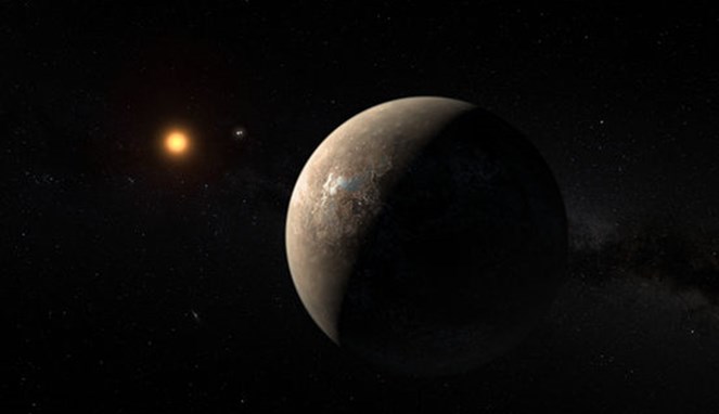 Proxima B dan Proxima Centauri [Image Source]