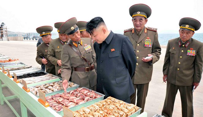 Kim Jong Un suka makanan mahal [Image Source]