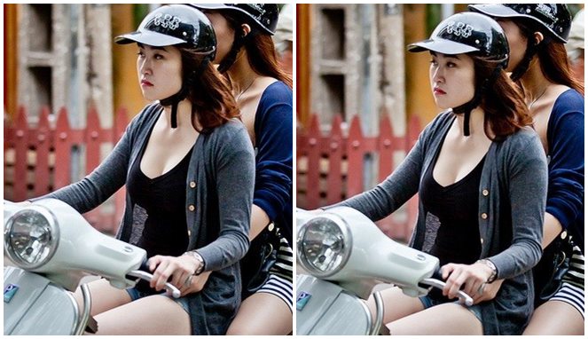 Wanita cantik Vietnam pakai motor [Image Source]