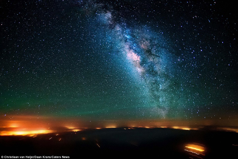 Milky Way cantik di Mesir [image source]