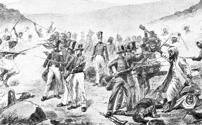 ilustrasi perang banten antara Sultan Haji dan Sultan Ageng Tirtiyasa [image source]