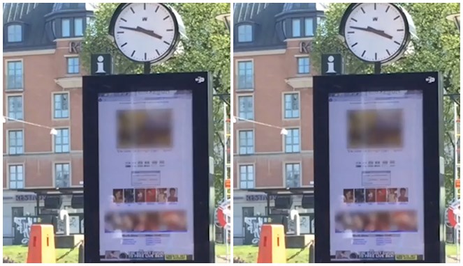 Papan billboard tidak senonoh di Swedia [Image Source]