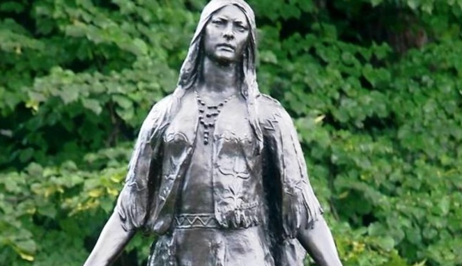 Patung Pocahontas