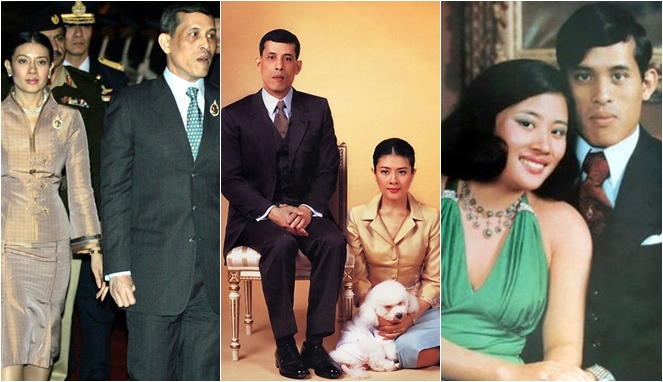 Pangeran Vajiralongkorn dan sederet wanita dalam hidupnya. 