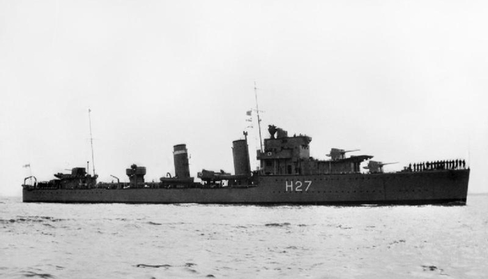 HMS Electra [image source]