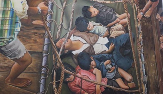 Ilustrasi pengungsi Vietnam [Image Source]