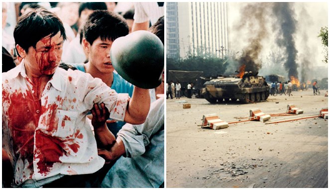 Pecahnya demo Tiananmen [Image Source]
