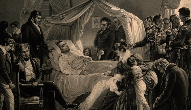 Potret kematian Napoleon [Image Source]
