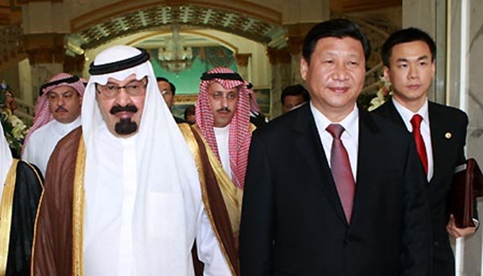 Raja Arab dan Xin Jinping [image source]