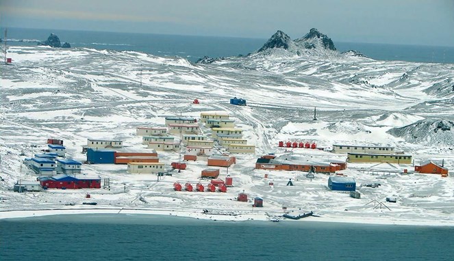 Menengok Kehidupan di Villa Las Estrellas, Pemukiman Kecil di Kutub Selatan  yang Super Dingin - Boombastis