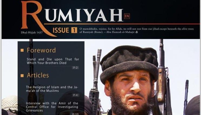 Majalah ISIS [image source]