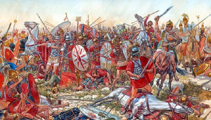 Perang melawan Romawi [image source]