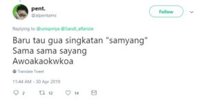 10 Singkatan-singkatan ‘Ngawur’ Ala Rakyat Twitter, RIP Humorku