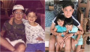 11 Potret Anak Para Seleb Saat Momong Adiknya, Siblings Goals Banget