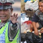 Bripka Seladi menjadi pemulung selepas pekerjaan kepolisian [sumber gambar]