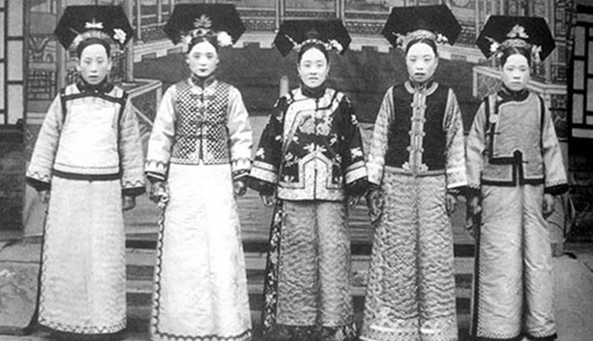Ilustrasi para selir di kekaisaran China. [Sumber Gambar]