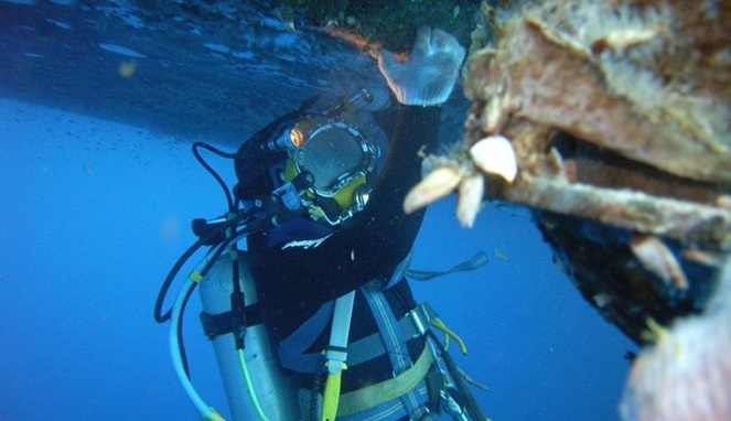 Risiko kerja tukang las bawah laut besar. [Sumber Gambar]