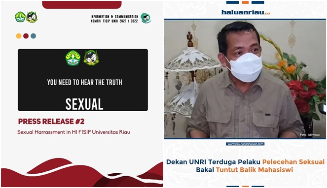 Kronologi Lengkap Kasus Pelecehan Seksual Dekan Fisip Kepada Mahasiswi Di Universitas Riau 