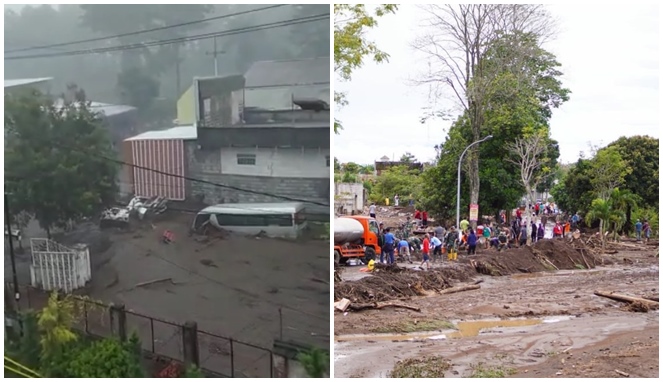 Air Sungai Meluap, Potret Dan Kondisi Kota Batu Dan Malang Setelah ...