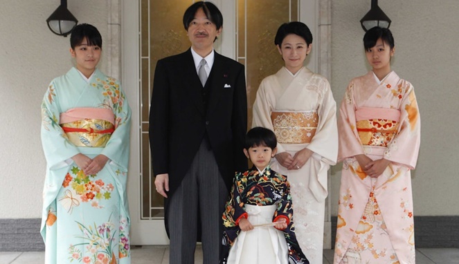 Keluarga kerajaan Jepang.