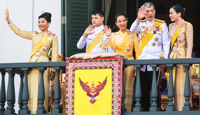 Keluarga kerajaan Thailand.