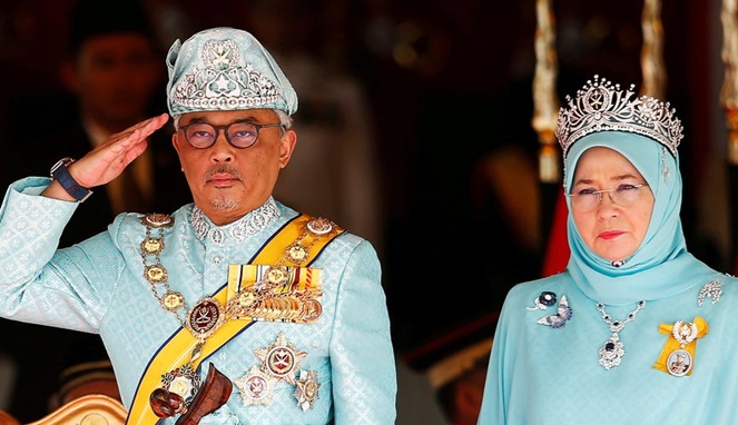 Raja dan ratu Malaysia.