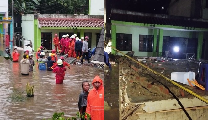 MTsN 19 Jakarta banjir