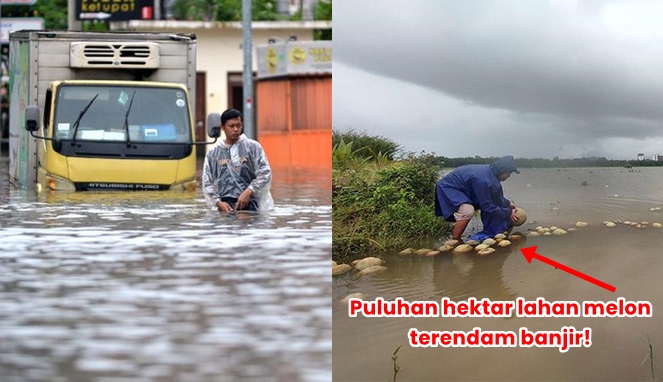 Potret banjir di Indonesia