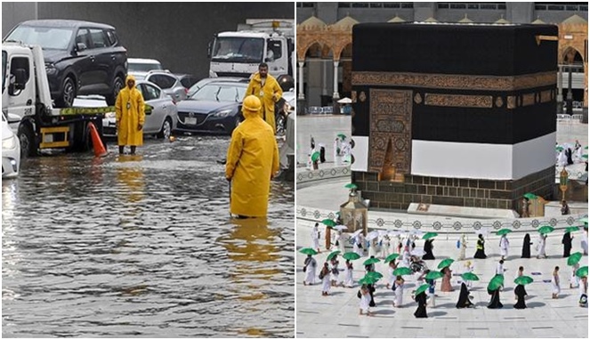 Arab Saudi Diterjang Banjir Bandang, Jalanan Lumpuh hingga Sekolah