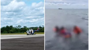 Helikopter Polri jatuh di Bangka Belitung